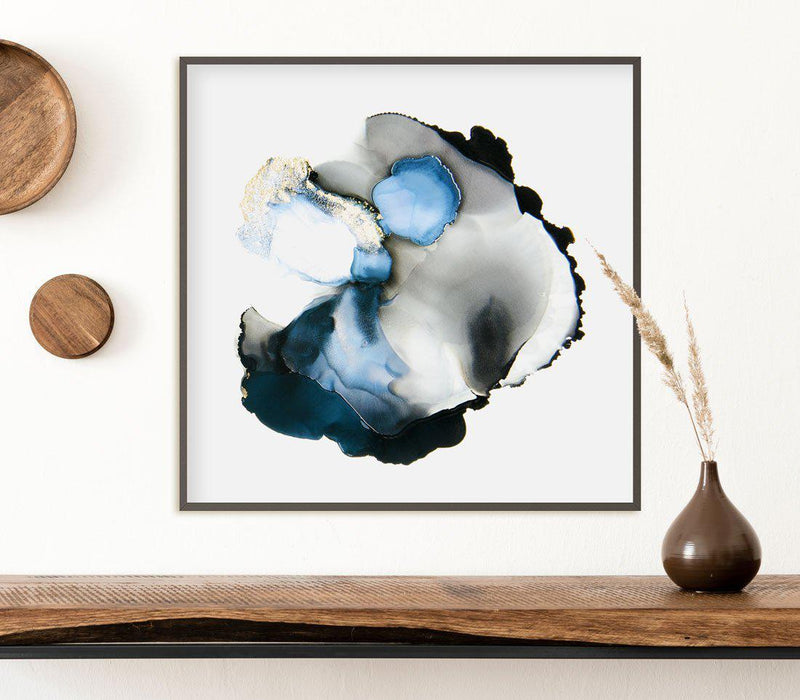 Encre Noir | SQ Art Print-PRINT-Olive et Oriel-Olive et Oriel-Buy-Australian-Art-Prints-Online-with-Olive-et-Oriel-Your-Artwork-Specialists-Austrailia-Decorate-With-Coastal-Photo-Wall-Art-Prints-From-Our-Beach-House-Artwork-Collection-Fine-Poster-and-Framed-Artwork