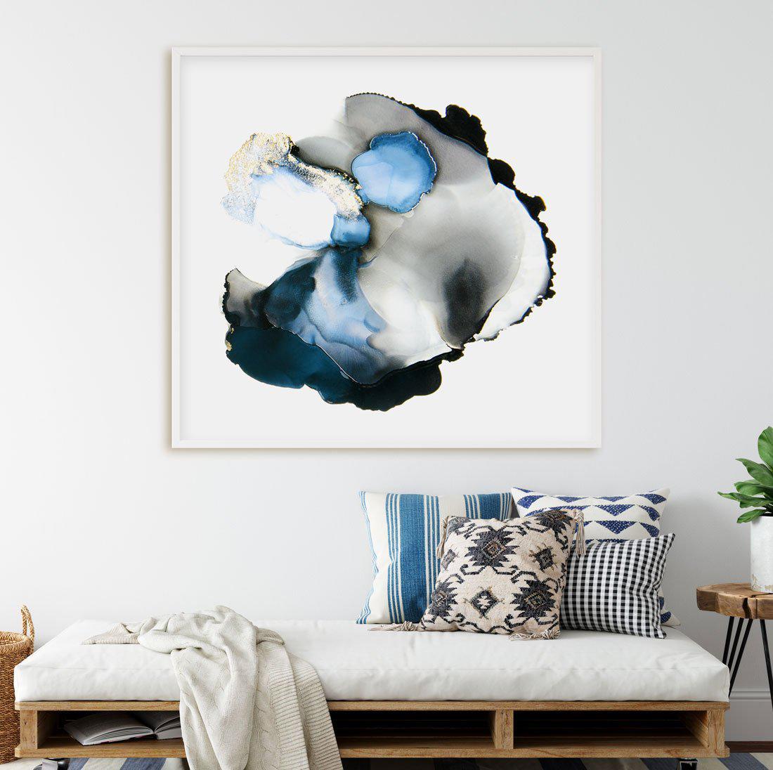 Encre Noir | SQ Art Print-PRINT-Olive et Oriel-Olive et Oriel-Buy-Australian-Art-Prints-Online-with-Olive-et-Oriel-Your-Artwork-Specialists-Austrailia-Decorate-With-Coastal-Photo-Wall-Art-Prints-From-Our-Beach-House-Artwork-Collection-Fine-Poster-and-Framed-Artwork