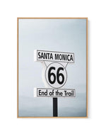 End Of The Trail | Santa Monica | Framed Canvas-CANVAS-You can shop wall art online with Olive et Oriel for everything from abstract art to fun kids wall art. Our beautiful modern art prints and canvas art are available from large canvas prints to wall art paintings and our proudly Australian artwork collection offers only the highest quality framed large wall art and canvas art Australia - You can buy fashion photography prints or Hampton print posters and paintings on canvas from Olive et Orie