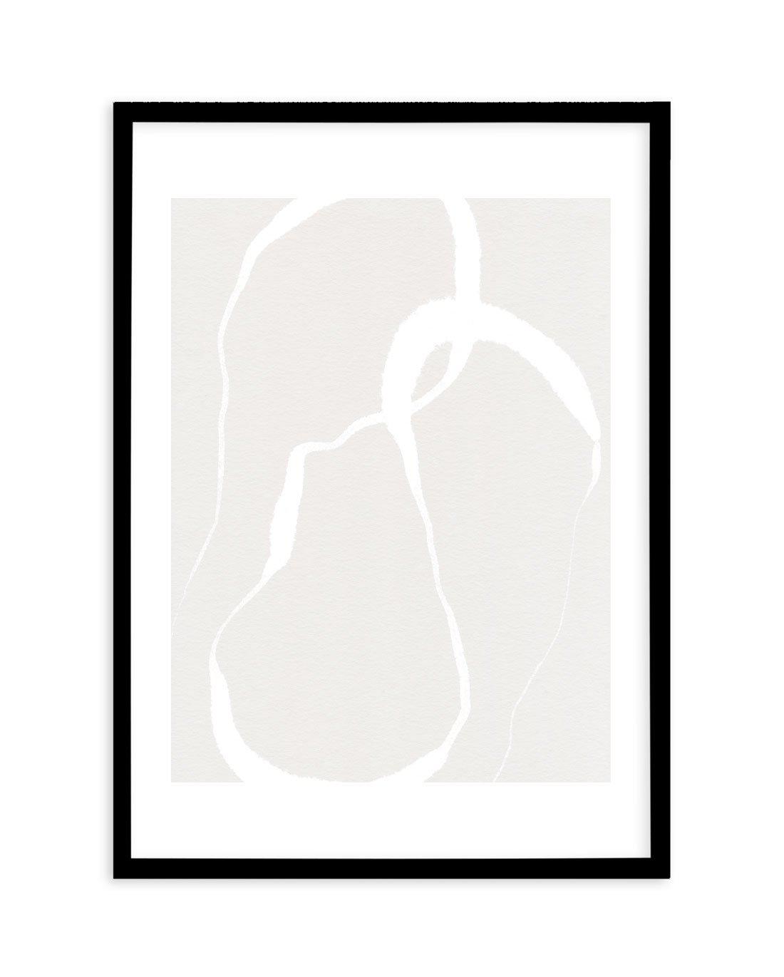 Entwined I Art Print-PRINT-Olive et Oriel-Olive et Oriel-A5 | 5.8" x 8.3" | 14.8 x 21cm-Black-With White Border-Buy-Australian-Art-Prints-Online-with-Olive-et-Oriel-Your-Artwork-Specialists-Austrailia-Decorate-With-Coastal-Photo-Wall-Art-Prints-From-Our-Beach-House-Artwork-Collection-Fine-Poster-and-Framed-Artwork