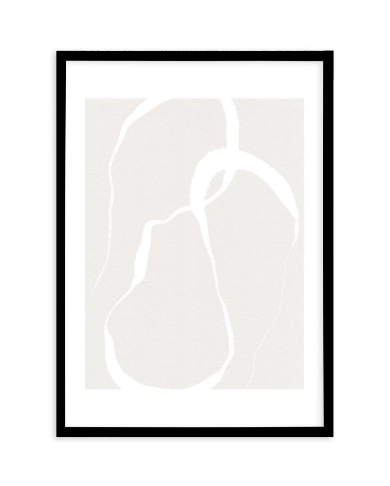 Entwined I Art Print-PRINT-Olive et Oriel-Olive et Oriel-A5 | 5.8" x 8.3" | 14.8 x 21cm-Black-With White Border-Buy-Australian-Art-Prints-Online-with-Olive-et-Oriel-Your-Artwork-Specialists-Austrailia-Decorate-With-Coastal-Photo-Wall-Art-Prints-From-Our-Beach-House-Artwork-Collection-Fine-Poster-and-Framed-Artwork