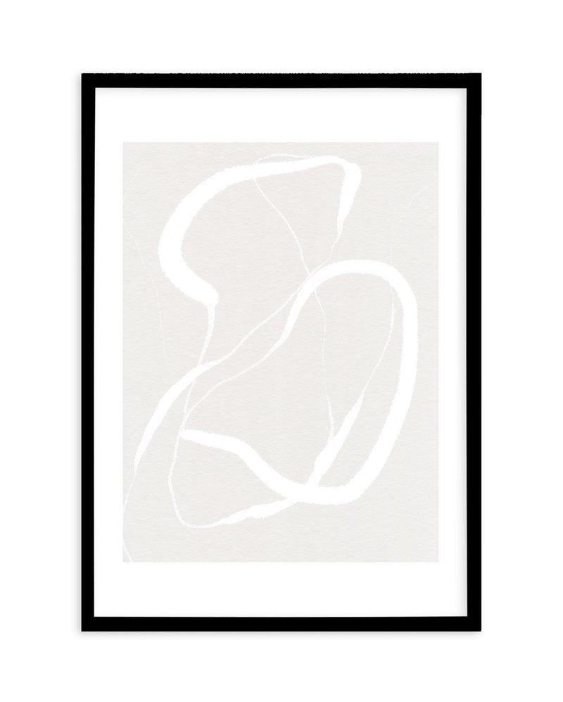 Entwined III Art Print-PRINT-Olive et Oriel-Olive et Oriel-A5 | 5.8" x 8.3" | 14.8 x 21cm-Black-With White Border-Buy-Australian-Art-Prints-Online-with-Olive-et-Oriel-Your-Artwork-Specialists-Austrailia-Decorate-With-Coastal-Photo-Wall-Art-Prints-From-Our-Beach-House-Artwork-Collection-Fine-Poster-and-Framed-Artwork