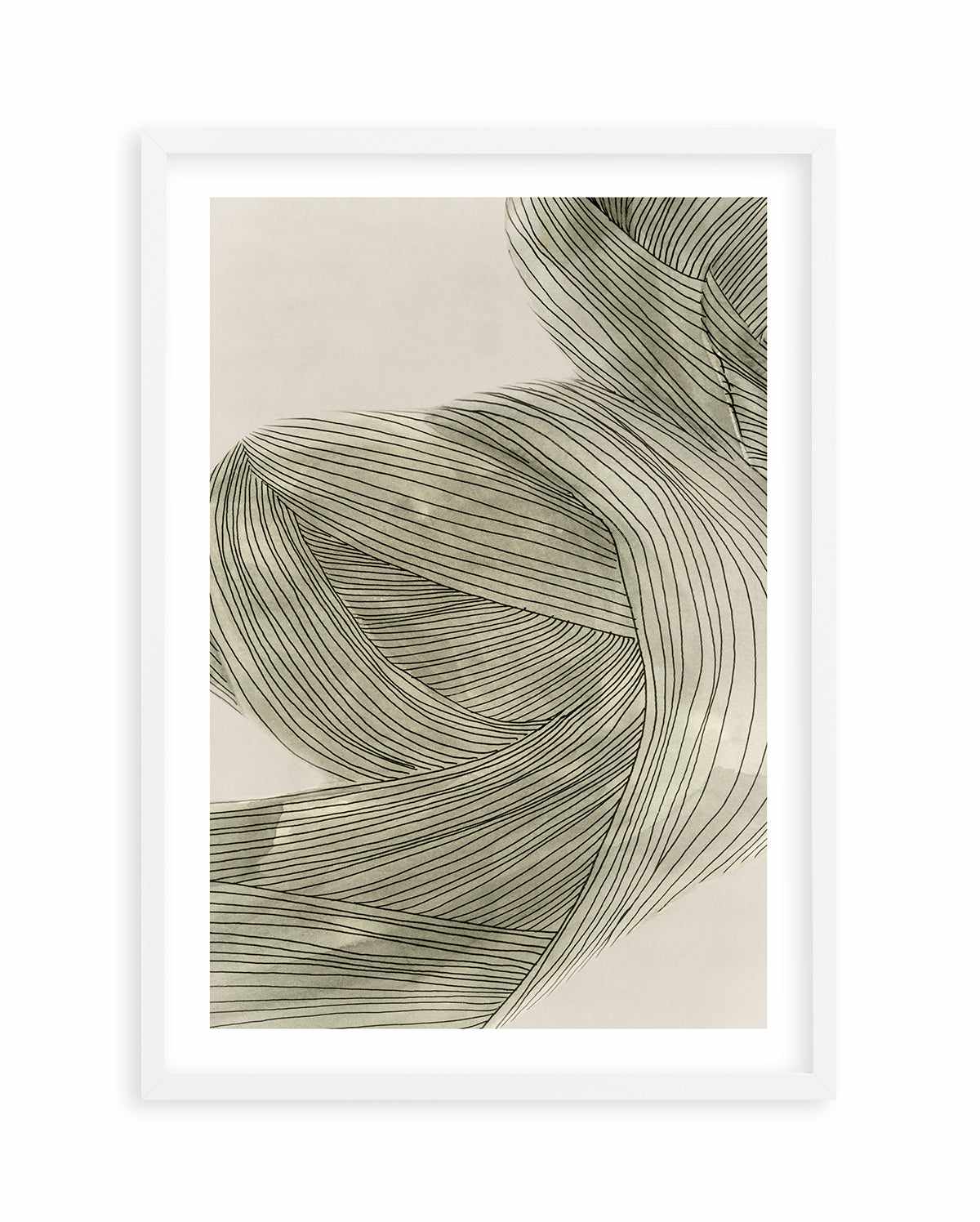 Entwined Lines II Art Print