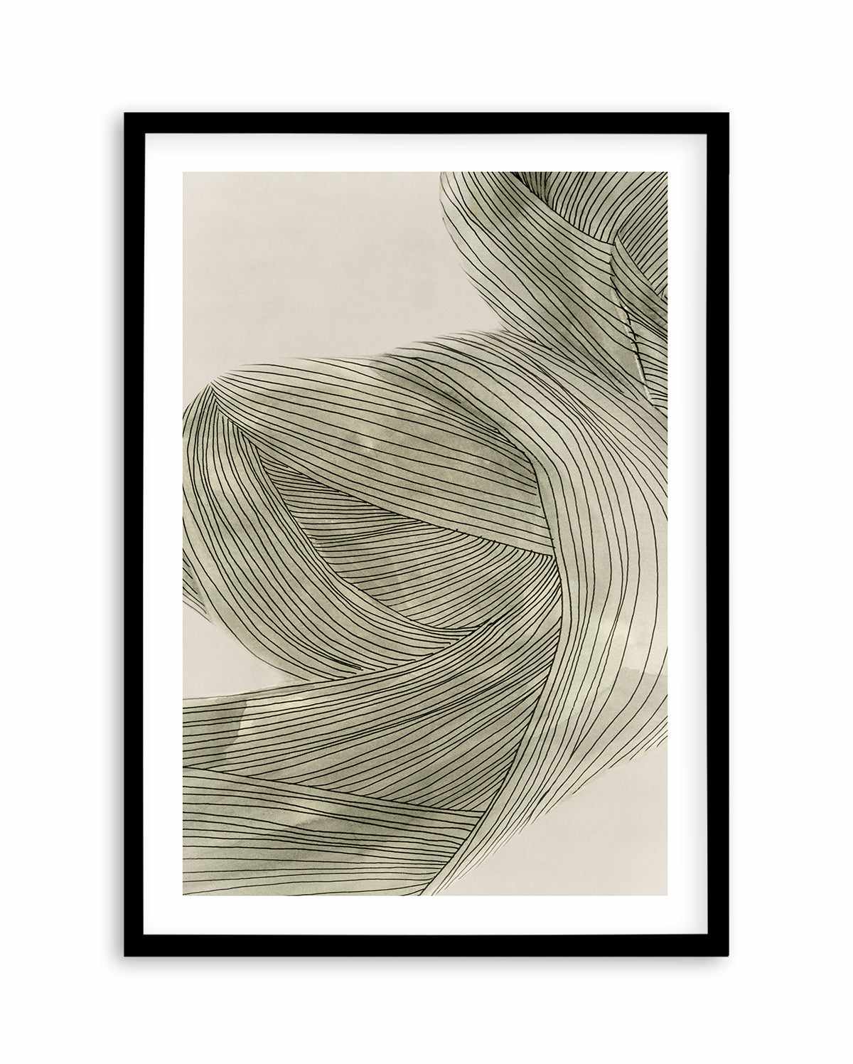 Entwined Lines II Art Print