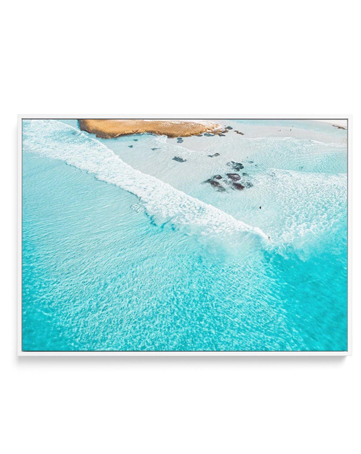 Esperance Surfer | Framed Canvas-CANVAS-You can shop wall art online with Olive et Oriel for everything from abstract art to fun kids wall art. Our beautiful modern art prints and canvas art are available from large canvas prints to wall art paintings and our proudly Australian artwork collection offers only the highest quality framed large wall art and canvas art Australia - You can buy fashion photography prints or Hampton print posters and paintings on canvas from Olive et Oriel and have them