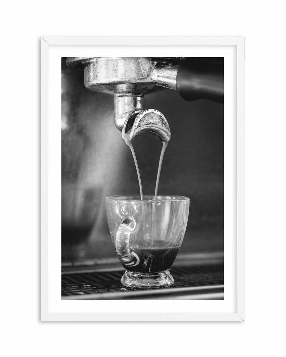 Espresso Art Print-PRINT-Olive et Oriel-Olive et Oriel-A5 | 5.8" x 8.3" | 14.8 x 21cm-White-With White Border-Buy-Australian-Art-Prints-Online-with-Olive-et-Oriel-Your-Artwork-Specialists-Austrailia-Decorate-With-Coastal-Photo-Wall-Art-Prints-From-Our-Beach-House-Artwork-Collection-Fine-Poster-and-Framed-Artwork