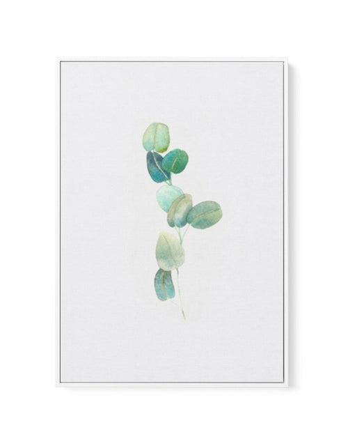 Eucalyptus In Watercolour | Framed Canvas-CANVAS-You can shop wall art online with Olive et Oriel for everything from abstract art to fun kids wall art. Our beautiful modern art prints and canvas art are available from large canvas prints to wall art paintings and our proudly Australian artwork collection offers only the highest quality framed large wall art and canvas art Australia - You can buy fashion photography prints or Hampton print posters and paintings on canvas from Olive et Oriel and 