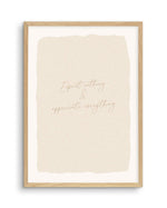 Expect Nothing, Appreciate Everything Art Print-PRINT-Olive et Oriel-Olive et Oriel-A5 | 5.8" x 8.3" | 14.8 x 21cm-Oak-With White Border-Buy-Australian-Art-Prints-Online-with-Olive-et-Oriel-Your-Artwork-Specialists-Austrailia-Decorate-With-Coastal-Photo-Wall-Art-Prints-From-Our-Beach-House-Artwork-Collection-Fine-Poster-and-Framed-Artwork