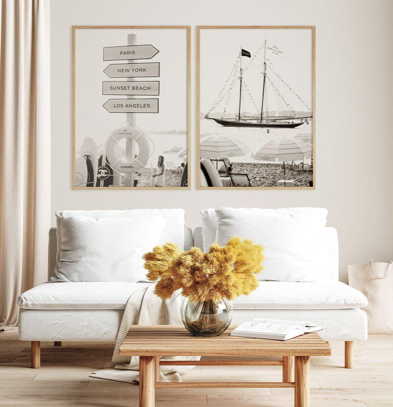 Fashion Yacht Club No I Art Print-PRINT-Olive et Oriel-Olive et Oriel-Buy-Australian-Art-Prints-Online-with-Olive-et-Oriel-Your-Artwork-Specialists-Austrailia-Decorate-With-Coastal-Photo-Wall-Art-Prints-From-Our-Beach-House-Artwork-Collection-Fine-Poster-and-Framed-Artwork