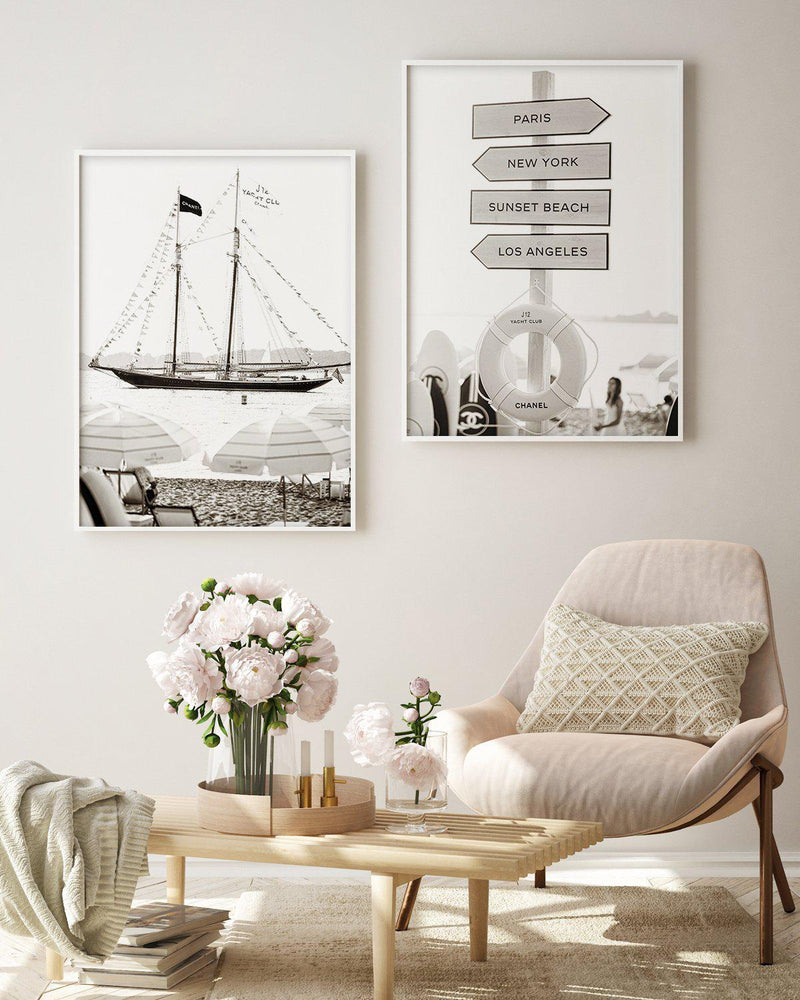 Fashion Yacht Club No II Art Print-PRINT-Olive et Oriel-Olive et Oriel-Buy-Australian-Art-Prints-Online-with-Olive-et-Oriel-Your-Artwork-Specialists-Austrailia-Decorate-With-Coastal-Photo-Wall-Art-Prints-From-Our-Beach-House-Artwork-Collection-Fine-Poster-and-Framed-Artwork