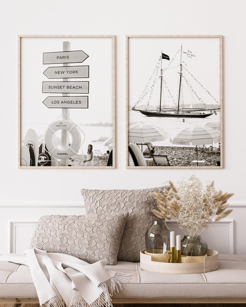 Fashion Yacht Club No II Art Print-PRINT-Olive et Oriel-Olive et Oriel-Buy-Australian-Art-Prints-Online-with-Olive-et-Oriel-Your-Artwork-Specialists-Austrailia-Decorate-With-Coastal-Photo-Wall-Art-Prints-From-Our-Beach-House-Artwork-Collection-Fine-Poster-and-Framed-Artwork