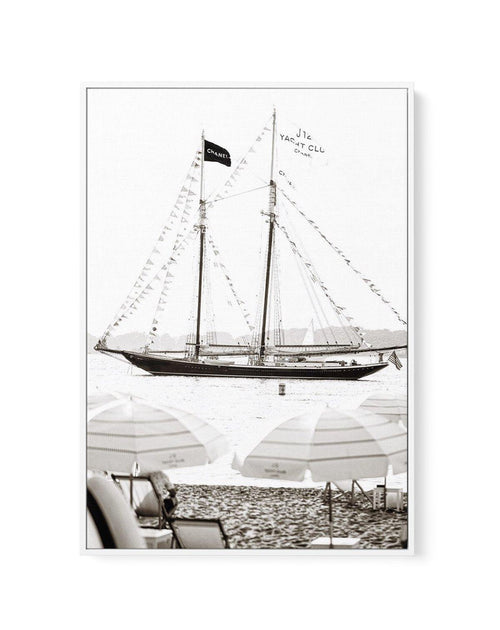 Fashion Yacht Club No II | Framed Canvas-CANVAS-You can shop wall art online with Olive et Oriel for everything from abstract art to fun kids wall art. Our beautiful modern art prints and canvas art are available from large canvas prints to wall art paintings and our proudly Australian artwork collection offers only the highest quality framed large wall art and canvas art Australia - You can buy fashion photography prints or Hampton print posters and paintings on canvas from Olive et Oriel and h