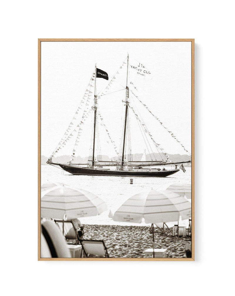 Fashion Yacht Club No II | Framed Canvas-CANVAS-You can shop wall art online with Olive et Oriel for everything from abstract art to fun kids wall art. Our beautiful modern art prints and canvas art are available from large canvas prints to wall art paintings and our proudly Australian artwork collection offers only the highest quality framed large wall art and canvas art Australia - You can buy fashion photography prints or Hampton print posters and paintings on canvas from Olive et Oriel and h