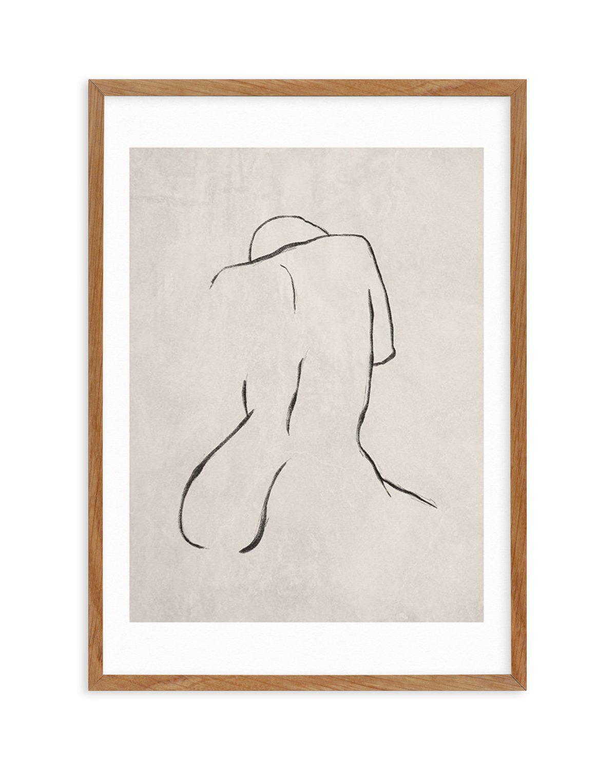 Female Form | Terra Art Print-PRINT-Olive et Oriel-Olive et Oriel-Buy-Australian-Art-Prints-Online-with-Olive-et-Oriel-Your-Artwork-Specialists-Austrailia-Decorate-With-Coastal-Photo-Wall-Art-Prints-From-Our-Beach-House-Artwork-Collection-Fine-Poster-and-Framed-Artwork