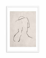 Female Form | Terra Art Print-PRINT-Olive et Oriel-Olive et Oriel-A5 | 5.8" x 8.3" | 14.8 x 21cm-White-With White Border-Buy-Australian-Art-Prints-Online-with-Olive-et-Oriel-Your-Artwork-Specialists-Austrailia-Decorate-With-Coastal-Photo-Wall-Art-Prints-From-Our-Beach-House-Artwork-Collection-Fine-Poster-and-Framed-Artwork