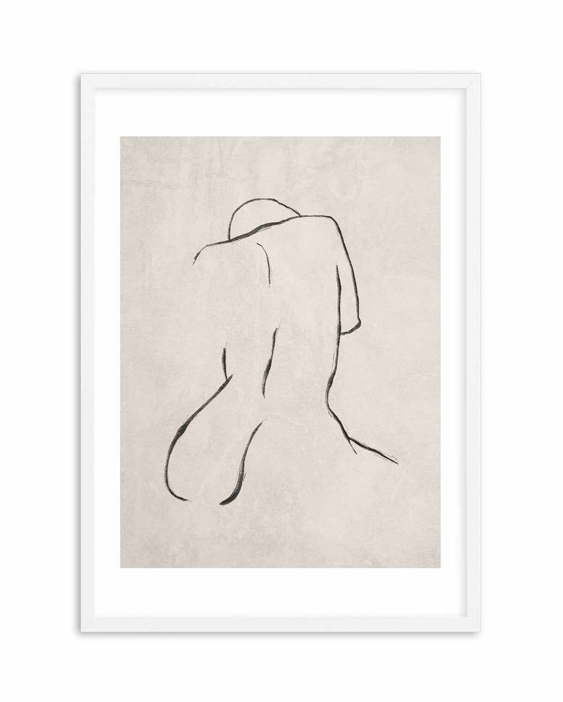 Female Form | Terra Art Print-PRINT-Olive et Oriel-Olive et Oriel-A5 | 5.8" x 8.3" | 14.8 x 21cm-White-With White Border-Buy-Australian-Art-Prints-Online-with-Olive-et-Oriel-Your-Artwork-Specialists-Austrailia-Decorate-With-Coastal-Photo-Wall-Art-Prints-From-Our-Beach-House-Artwork-Collection-Fine-Poster-and-Framed-Artwork