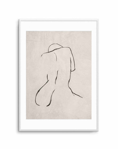 Female Form | Terra Art Print-PRINT-Olive et Oriel-Olive et Oriel-A5 | 5.8" x 8.3" | 14.8 x 21cm-Unframed Art Print-With White Border-Buy-Australian-Art-Prints-Online-with-Olive-et-Oriel-Your-Artwork-Specialists-Austrailia-Decorate-With-Coastal-Photo-Wall-Art-Prints-From-Our-Beach-House-Artwork-Collection-Fine-Poster-and-Framed-Artwork
