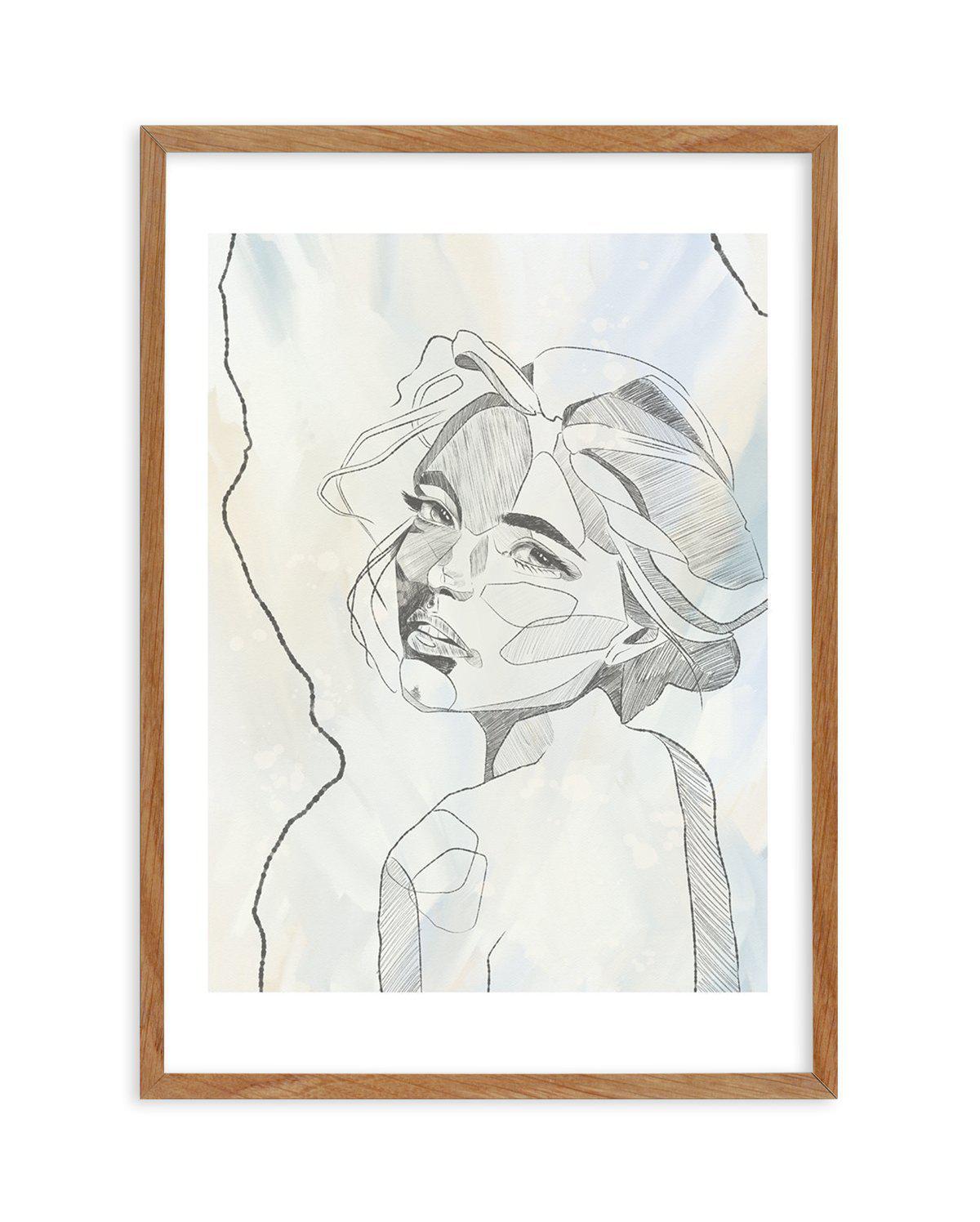 Femme en Lignes II Art Print-PRINT-Olive et Oriel-Olive et Oriel-Buy-Australian-Art-Prints-Online-with-Olive-et-Oriel-Your-Artwork-Specialists-Austrailia-Decorate-With-Coastal-Photo-Wall-Art-Prints-From-Our-Beach-House-Artwork-Collection-Fine-Poster-and-Framed-Artwork