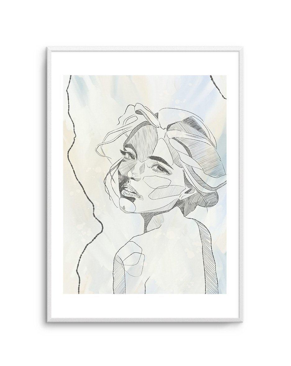 Femme en Lignes II Art Print-PRINT-Olive et Oriel-Olive et Oriel-A5 | 5.8" x 8.3" | 14.8 x 21cm-Unframed Art Print-With White Border-Buy-Australian-Art-Prints-Online-with-Olive-et-Oriel-Your-Artwork-Specialists-Austrailia-Decorate-With-Coastal-Photo-Wall-Art-Prints-From-Our-Beach-House-Artwork-Collection-Fine-Poster-and-Framed-Artwork