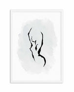 Femme in Periwinkle Blue Art Print-PRINT-Olive et Oriel-Olive et Oriel-A5 | 5.8" x 8.3" | 14.8 x 21cm-White-With White Border-Buy-Australian-Art-Prints-Online-with-Olive-et-Oriel-Your-Artwork-Specialists-Austrailia-Decorate-With-Coastal-Photo-Wall-Art-Prints-From-Our-Beach-House-Artwork-Collection-Fine-Poster-and-Framed-Artwork