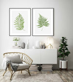 Fern on Grey II Art Print-PRINT-Olive et Oriel-Olive et Oriel-Buy-Australian-Art-Prints-Online-with-Olive-et-Oriel-Your-Artwork-Specialists-Austrailia-Decorate-With-Coastal-Photo-Wall-Art-Prints-From-Our-Beach-House-Artwork-Collection-Fine-Poster-and-Framed-Artwork
