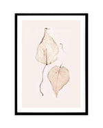 Feuille D'or II Art Print-PRINT-Olive et Oriel-Olive et Oriel-A5 | 5.8" x 8.3" | 14.8 x 21cm-Black-With White Border-Buy-Australian-Art-Prints-Online-with-Olive-et-Oriel-Your-Artwork-Specialists-Austrailia-Decorate-With-Coastal-Photo-Wall-Art-Prints-From-Our-Beach-House-Artwork-Collection-Fine-Poster-and-Framed-Artwork