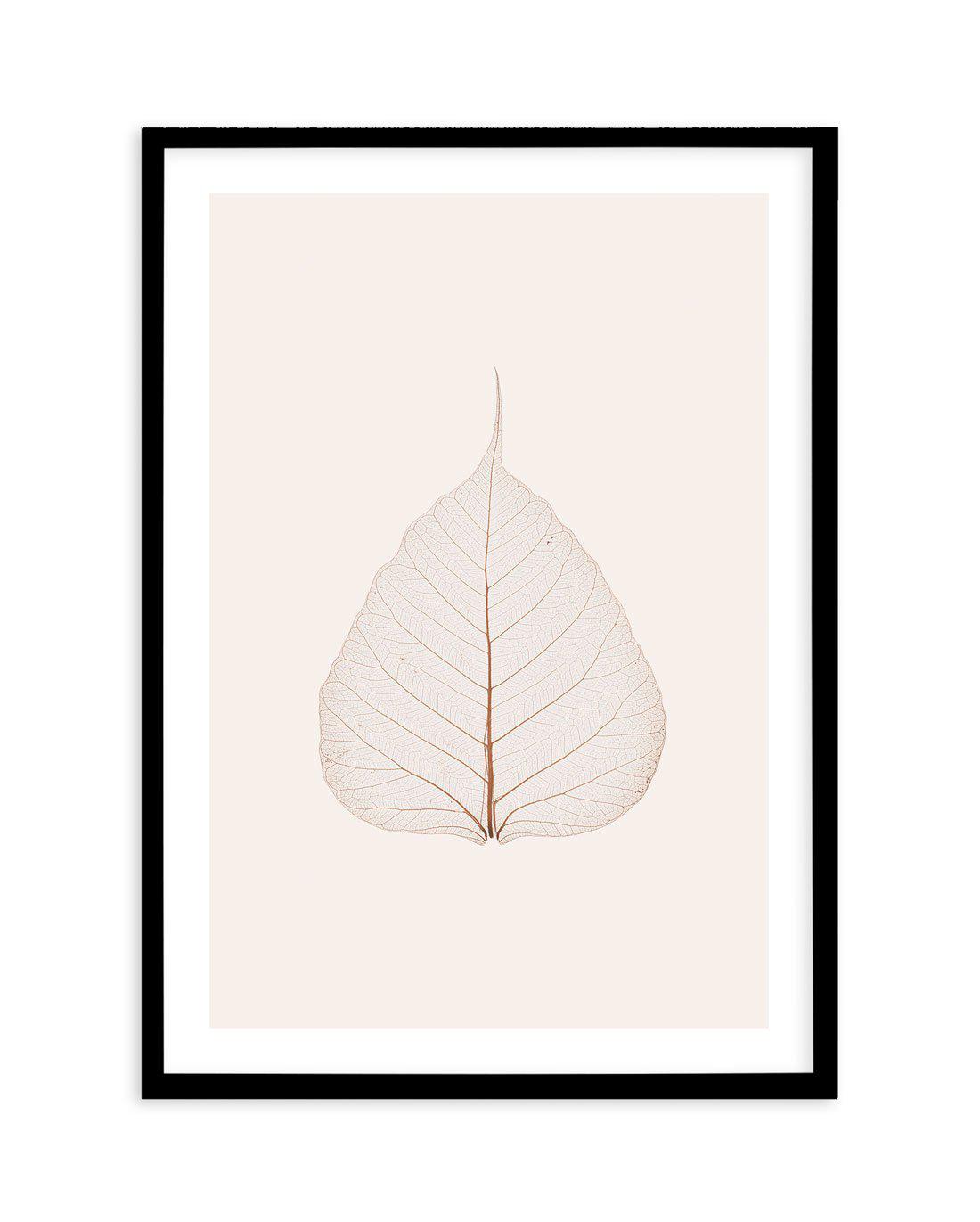 Feuille D'or III Art Print-PRINT-Olive et Oriel-Olive et Oriel-A5 | 5.8" x 8.3" | 14.8 x 21cm-Black-With White Border-Buy-Australian-Art-Prints-Online-with-Olive-et-Oriel-Your-Artwork-Specialists-Austrailia-Decorate-With-Coastal-Photo-Wall-Art-Prints-From-Our-Beach-House-Artwork-Collection-Fine-Poster-and-Framed-Artwork