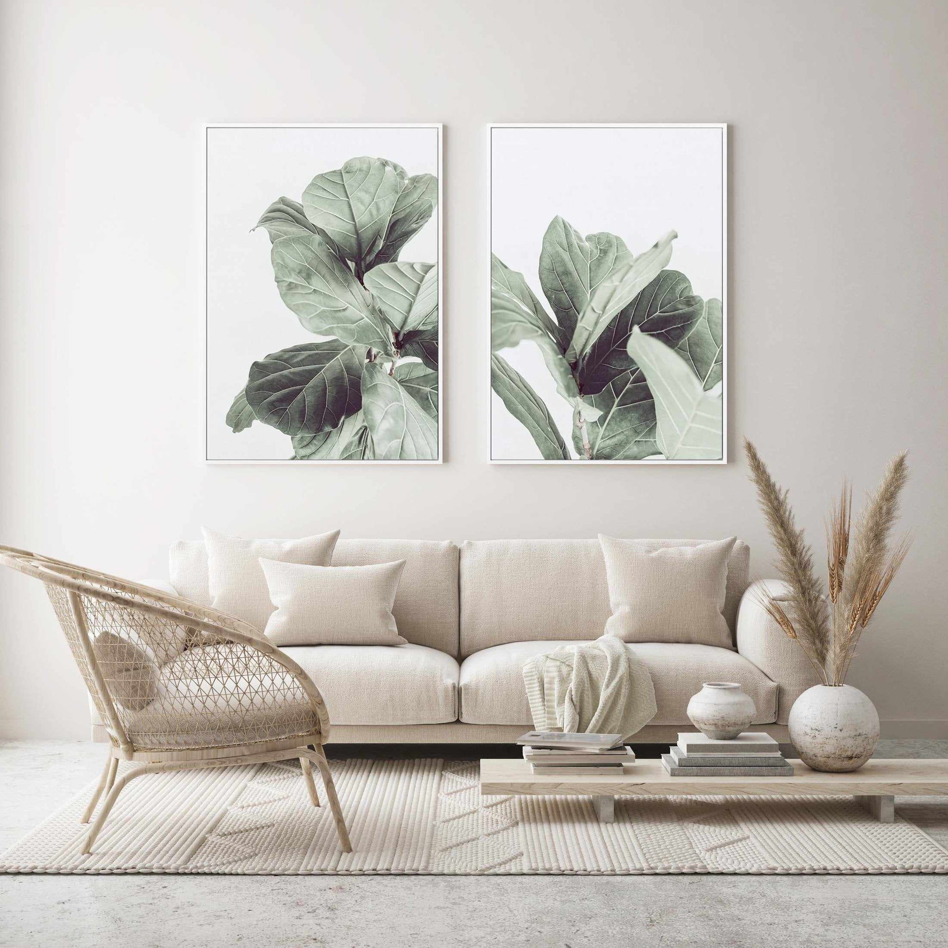 Fiddle Fig II | Framed Canvas-CANVAS-You can shop wall art online with Olive et Oriel for everything from abstract art to fun kids wall art. Our beautiful modern art prints and canvas art are available from large canvas prints to wall art paintings and our proudly Australian artwork collection offers only the highest quality framed large wall art and canvas art Australia - You can buy fashion photography prints or Hampton print posters and paintings on canvas from Olive et Oriel and have them de