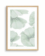 Fig Leaves I Art Print-PRINT-Olive et Oriel-Olive et Oriel-A4 | 8.3" x 11.7" | 21 x 29.7cm-Oak-With White Border-Buy-Australian-Art-Prints-Online-with-Olive-et-Oriel-Your-Artwork-Specialists-Austrailia-Decorate-With-Coastal-Photo-Wall-Art-Prints-From-Our-Beach-House-Artwork-Collection-Fine-Poster-and-Framed-Artwork