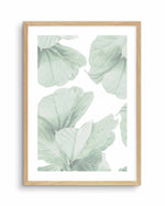 Fig Leaves II Art Print-PRINT-Olive et Oriel-Olive et Oriel-A4 | 8.3" x 11.7" | 21 x 29.7cm-Oak-With White Border-Buy-Australian-Art-Prints-Online-with-Olive-et-Oriel-Your-Artwork-Specialists-Austrailia-Decorate-With-Coastal-Photo-Wall-Art-Prints-From-Our-Beach-House-Artwork-Collection-Fine-Poster-and-Framed-Artwork
