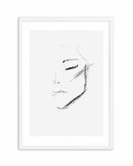 Fille Abstraite Art Print-PRINT-Olive et Oriel-Olive et Oriel-A4 | 8.3" x 11.7" | 21 x 29.7cm-White-With White Border-Buy-Australian-Art-Prints-Online-with-Olive-et-Oriel-Your-Artwork-Specialists-Austrailia-Decorate-With-Coastal-Photo-Wall-Art-Prints-From-Our-Beach-House-Artwork-Collection-Fine-Poster-and-Framed-Artwork