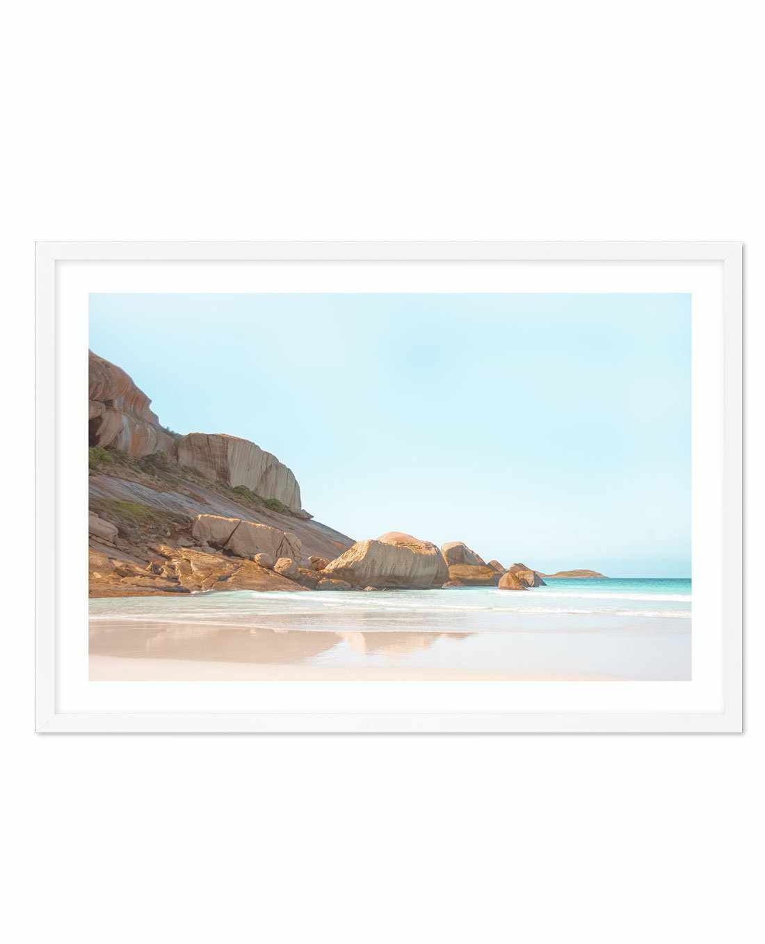 Firsties Beach, Esperance Art Print-PRINT-Olive et Oriel-Olive et Oriel-A5 | 5.8" x 8.3" | 14.8 x 21cm-White-With White Border-Buy-Australian-Art-Prints-Online-with-Olive-et-Oriel-Your-Artwork-Specialists-Austrailia-Decorate-With-Coastal-Photo-Wall-Art-Prints-From-Our-Beach-House-Artwork-Collection-Fine-Poster-and-Framed-Artwork