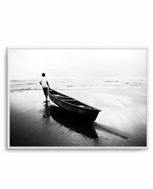 Fisherman III Art Print-PRINT-Olive et Oriel-Olive et Oriel-A5 | 5.8" x 8.3" | 14.8 x 21cm-Unframed Art Print-With White Border-Buy-Australian-Art-Prints-Online-with-Olive-et-Oriel-Your-Artwork-Specialists-Austrailia-Decorate-With-Coastal-Photo-Wall-Art-Prints-From-Our-Beach-House-Artwork-Collection-Fine-Poster-and-Framed-Artwork