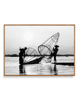 Fisherman II | Framed Canvas-CANVAS-You can shop wall art online with Olive et Oriel for everything from abstract art to fun kids wall art. Our beautiful modern art prints and canvas art are available from large canvas prints to wall art paintings and our proudly Australian artwork collection offers only the highest quality framed large wall art and canvas art Australia - You can buy fashion photography prints or Hampton print posters and paintings on canvas from Olive et Oriel and have them del
