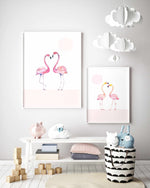 Flamingo II Art Print-PRINT-Olive et Oriel-Olive et Oriel-Buy-Australian-Art-Prints-Online-with-Olive-et-Oriel-Your-Artwork-Specialists-Austrailia-Decorate-With-Coastal-Photo-Wall-Art-Prints-From-Our-Beach-House-Artwork-Collection-Fine-Poster-and-Framed-Artwork