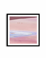 Flamingos, Andean Plateau SQ Art Print-PRINT-Olive et Oriel-Olive et Oriel-70x70 cm | 27.5" x 27.5"-Black-With White Border-Buy-Australian-Art-Prints-Online-with-Olive-et-Oriel-Your-Artwork-Specialists-Austrailia-Decorate-With-Coastal-Photo-Wall-Art-Prints-From-Our-Beach-House-Artwork-Collection-Fine-Poster-and-Framed-Artwork