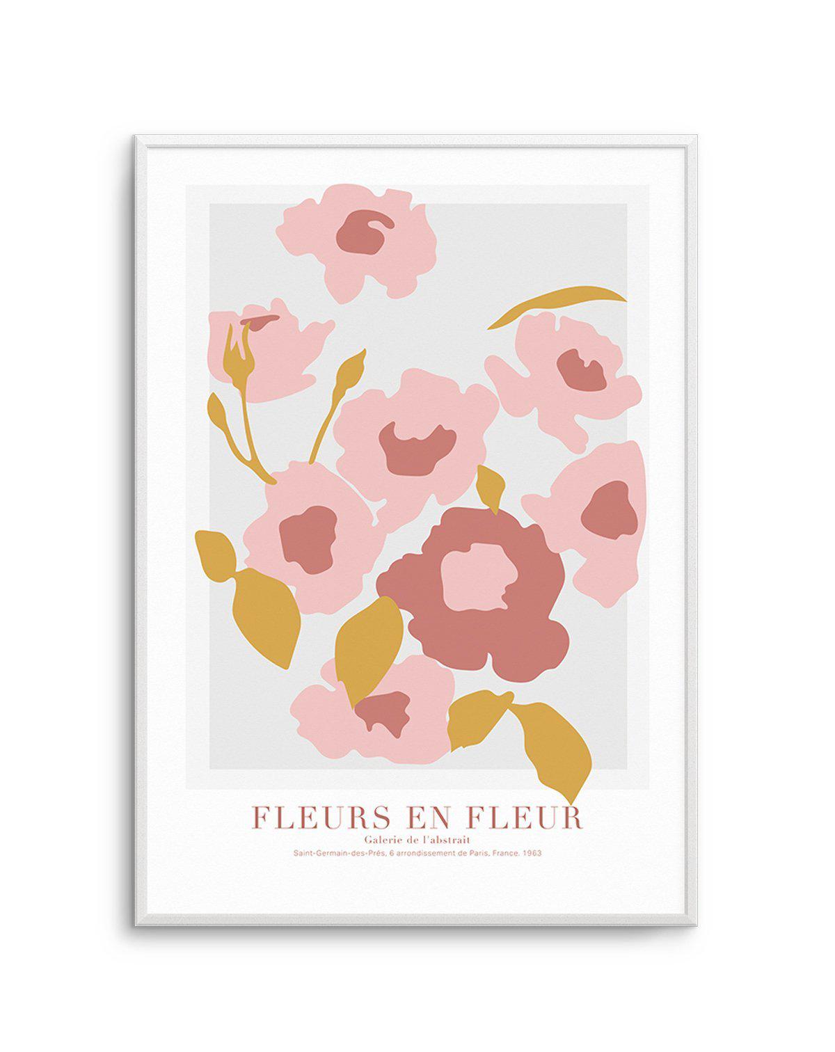 Fleurs en Fleur Art Print-PRINT-Olive et Oriel-Olive et Oriel-A4 | 8.3" x 11.7" | 21 x 29.7cm-Unframed Art Print-With White Border-Buy-Australian-Art-Prints-Online-with-Olive-et-Oriel-Your-Artwork-Specialists-Austrailia-Decorate-With-Coastal-Photo-Wall-Art-Prints-From-Our-Beach-House-Artwork-Collection-Fine-Poster-and-Framed-Artwork