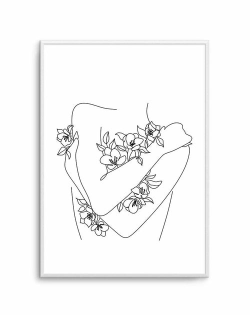 Flower Girl Art Print-PRINT-Olive et Oriel-Olive et Oriel-A4 | 8.3" x 11.7" | 21 x 29.7cm-Unframed Art Print-With White Border-Buy-Australian-Art-Prints-Online-with-Olive-et-Oriel-Your-Artwork-Specialists-Austrailia-Decorate-With-Coastal-Photo-Wall-Art-Prints-From-Our-Beach-House-Artwork-Collection-Fine-Poster-and-Framed-Artwork