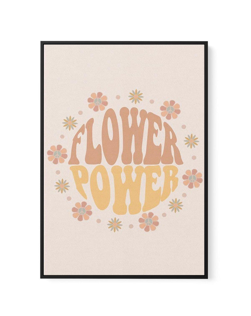 Flower Power | Framed Canvas-CANVAS-You can shop wall art online with Olive et Oriel for everything from abstract art to fun kids wall art. Our beautiful modern art prints and canvas art are available from large canvas prints to wall art paintings and our proudly Australian artwork collection offers only the highest quality framed large wall art and canvas art Australia - You can buy fashion photography prints or Hampton print posters and paintings on canvas from Olive et Oriel and have them del