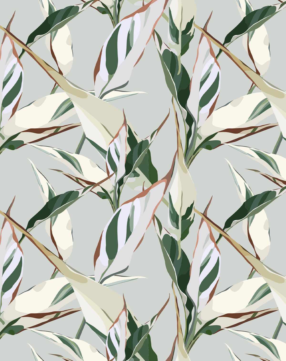 Foliage I Wallpaper - Olive et Oriel