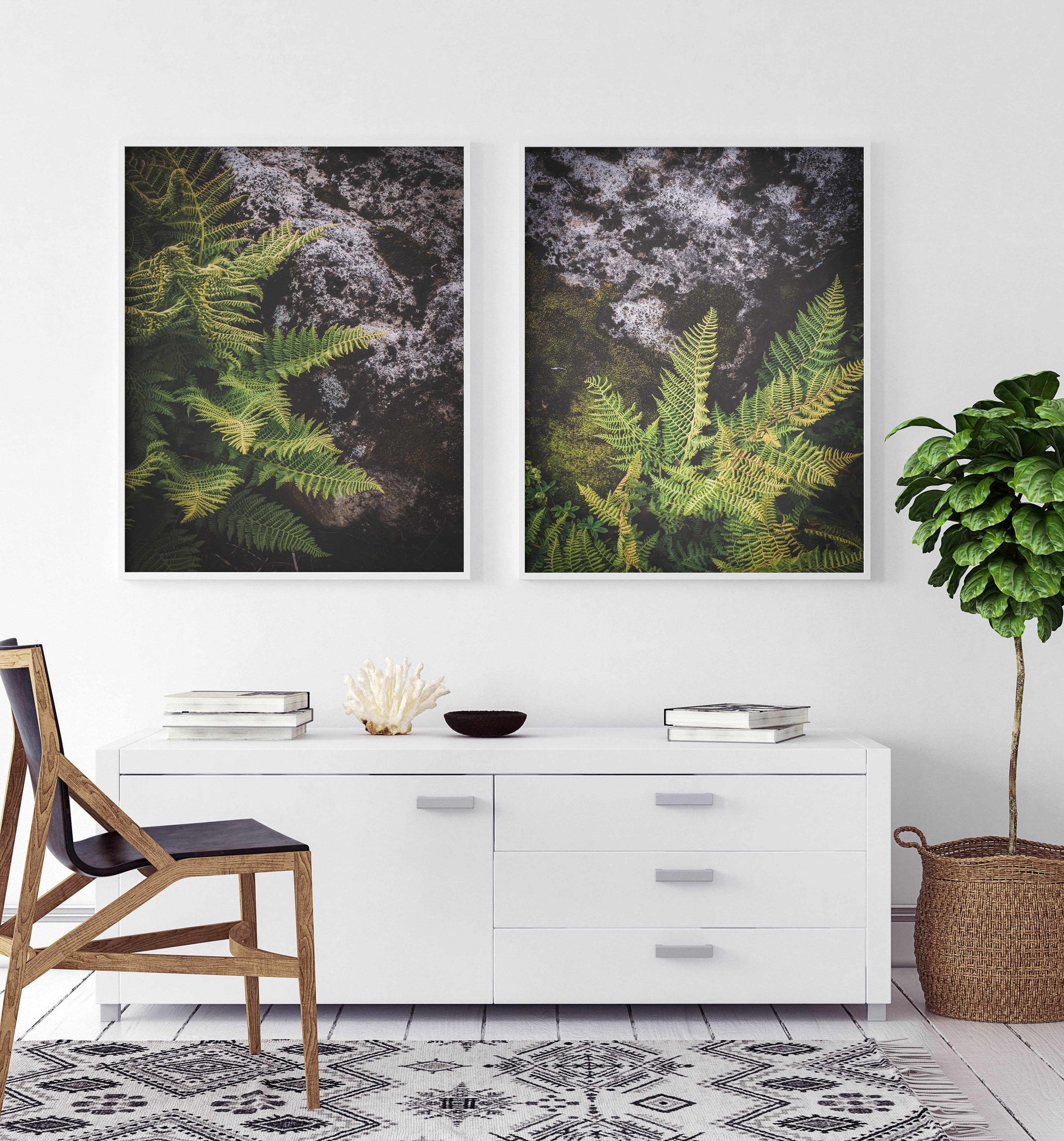 Forest Fern II Art Print-PRINT-Olive et Oriel-Olive et Oriel-Buy-Australian-Art-Prints-Online-with-Olive-et-Oriel-Your-Artwork-Specialists-Austrailia-Decorate-With-Coastal-Photo-Wall-Art-Prints-From-Our-Beach-House-Artwork-Collection-Fine-Poster-and-Framed-Artwork