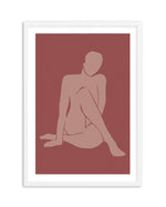 Forme Feminine I | Rouge Art Print-PRINT-Olive et Oriel-Olive et Oriel-A4 | 8.3" x 11.7" | 21 x 29.7cm-White-With White Border-Buy-Australian-Art-Prints-Online-with-Olive-et-Oriel-Your-Artwork-Specialists-Austrailia-Decorate-With-Coastal-Photo-Wall-Art-Prints-From-Our-Beach-House-Artwork-Collection-Fine-Poster-and-Framed-Artwork