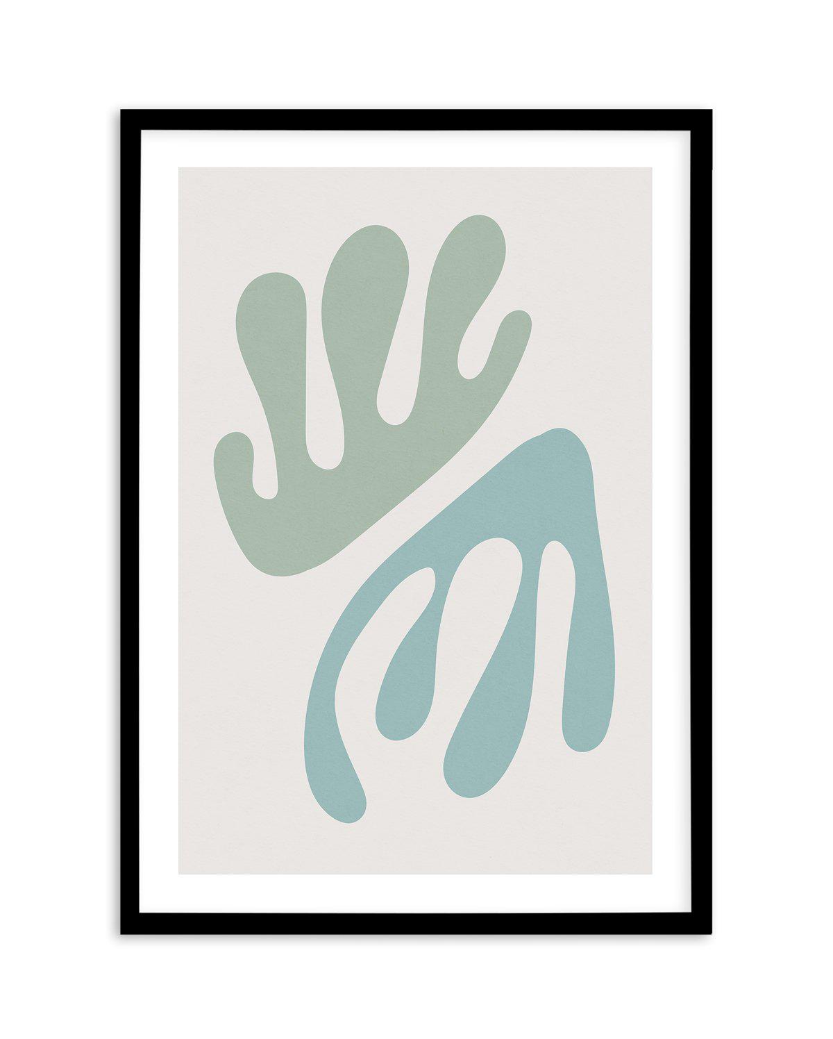 Formes De La Mer I Art Print-PRINT-Olive et Oriel-Olive et Oriel-A5 | 5.8" x 8.3" | 14.8 x 21cm-Black-With White Border-Buy-Australian-Art-Prints-Online-with-Olive-et-Oriel-Your-Artwork-Specialists-Austrailia-Decorate-With-Coastal-Photo-Wall-Art-Prints-From-Our-Beach-House-Artwork-Collection-Fine-Poster-and-Framed-Artwork