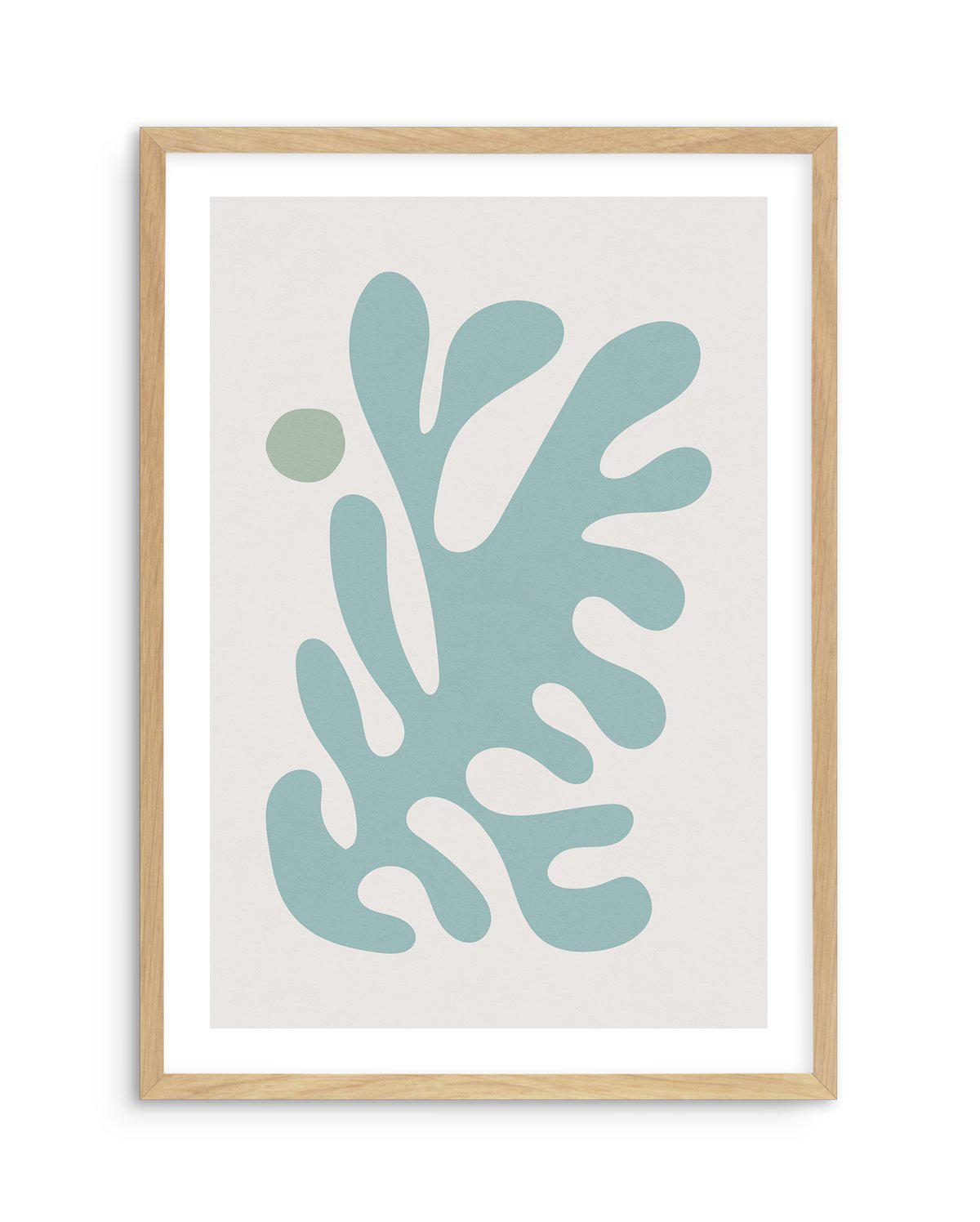 Formes De La Mer II Art Print-PRINT-Olive et Oriel-Olive et Oriel-A5 | 5.8" x 8.3" | 14.8 x 21cm-Oak-With White Border-Buy-Australian-Art-Prints-Online-with-Olive-et-Oriel-Your-Artwork-Specialists-Austrailia-Decorate-With-Coastal-Photo-Wall-Art-Prints-From-Our-Beach-House-Artwork-Collection-Fine-Poster-and-Framed-Artwork