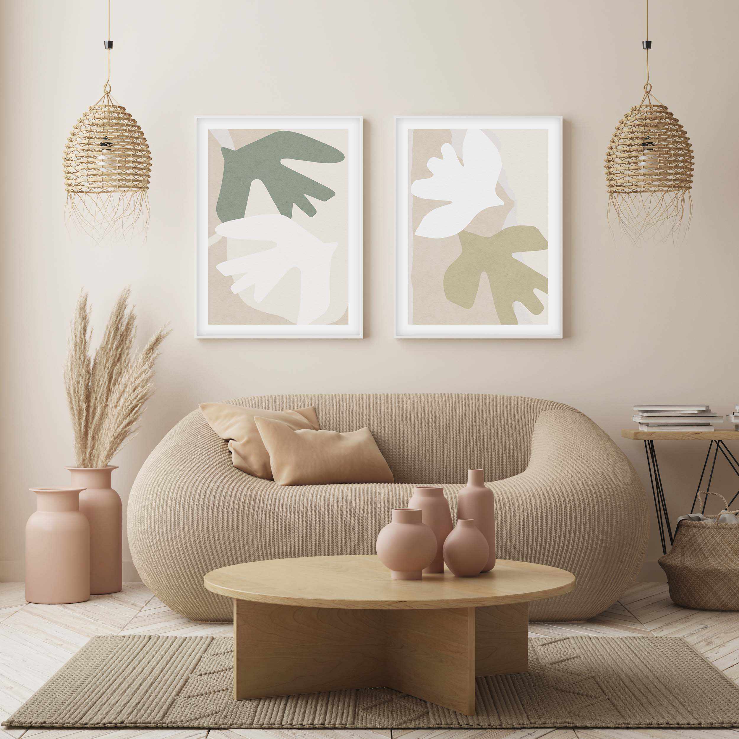 Formes D'oiseaux II Art Print-PRINT-Olive et Oriel-Olive et Oriel-Buy-Australian-Art-Prints-Online-with-Olive-et-Oriel-Your-Artwork-Specialists-Austrailia-Decorate-With-Coastal-Photo-Wall-Art-Prints-From-Our-Beach-House-Artwork-Collection-Fine-Poster-and-Framed-Artwork