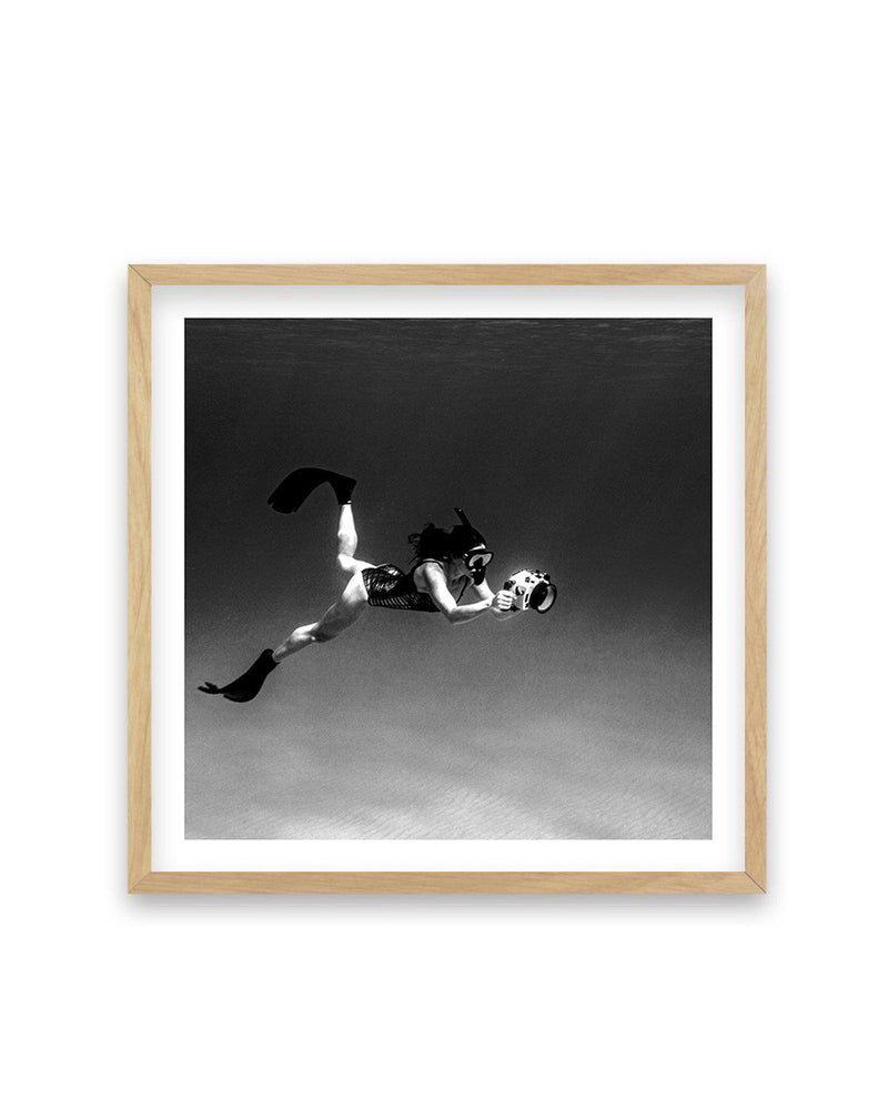Free Divin' | B&W SQ Art Print-PRINT-Olive et Oriel-Olive et Oriel-70x70 cm | 27.5" x 27.5"-Oak-With White Border-Buy-Australian-Art-Prints-Online-with-Olive-et-Oriel-Your-Artwork-Specialists-Austrailia-Decorate-With-Coastal-Photo-Wall-Art-Prints-From-Our-Beach-House-Artwork-Collection-Fine-Poster-and-Framed-Artwork