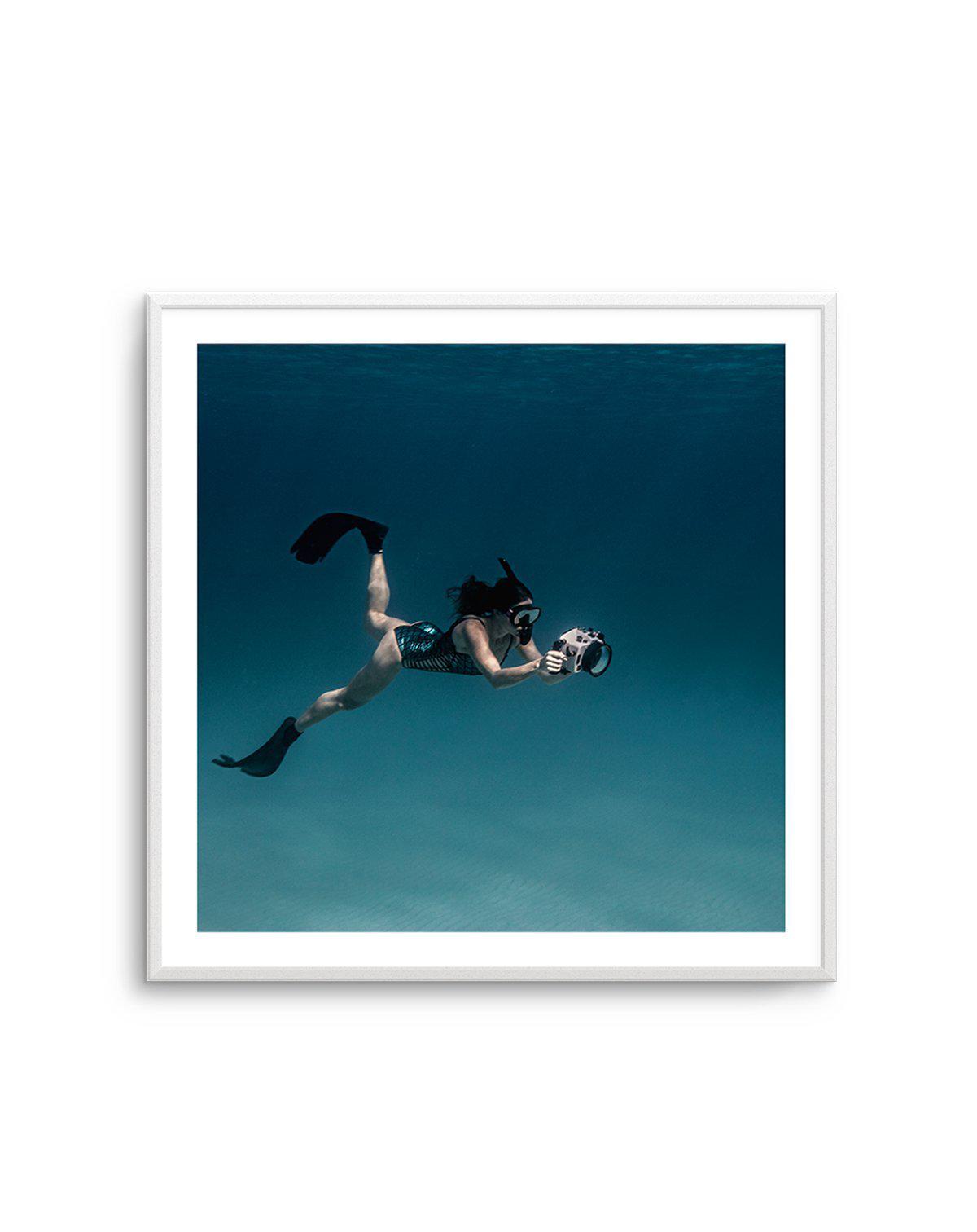 Free Divin' | Colour SQ Art Print-PRINT-Olive et Oriel-Olive et Oriel-Buy-Australian-Art-Prints-Online-with-Olive-et-Oriel-Your-Artwork-Specialists-Austrailia-Decorate-With-Coastal-Photo-Wall-Art-Prints-From-Our-Beach-House-Artwork-Collection-Fine-Poster-and-Framed-Artwork