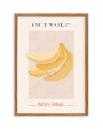 Fruit Market Montreal Art Print-PRINT-Olive et Oriel-Olive et Oriel-50x70 cm | 19.6" x 27.5"-Walnut-With White Border-Buy-Australian-Art-Prints-Online-with-Olive-et-Oriel-Your-Artwork-Specialists-Austrailia-Decorate-With-Coastal-Photo-Wall-Art-Prints-From-Our-Beach-House-Artwork-Collection-Fine-Poster-and-Framed-Artwork