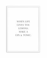 Gin & Tonic Art Print-PRINT-Olive et Oriel-Olive et Oriel-A3 | 11.7" x 16.5" | 29.7 x 42 cm-White-With White Border-Buy-Australian-Art-Prints-Online-with-Olive-et-Oriel-Your-Artwork-Specialists-Austrailia-Decorate-With-Coastal-Photo-Wall-Art-Prints-From-Our-Beach-House-Artwork-Collection-Fine-Poster-and-Framed-Artwork