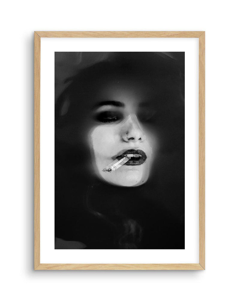 Girl Interrupted II Art Print-PRINT-Olive et Oriel-Olive et Oriel-A5 | 5.8" x 8.3" | 14.8 x 21cm-Oak-With White Border-Buy-Australian-Art-Prints-Online-with-Olive-et-Oriel-Your-Artwork-Specialists-Austrailia-Decorate-With-Coastal-Photo-Wall-Art-Prints-From-Our-Beach-House-Artwork-Collection-Fine-Poster-and-Framed-Artwork